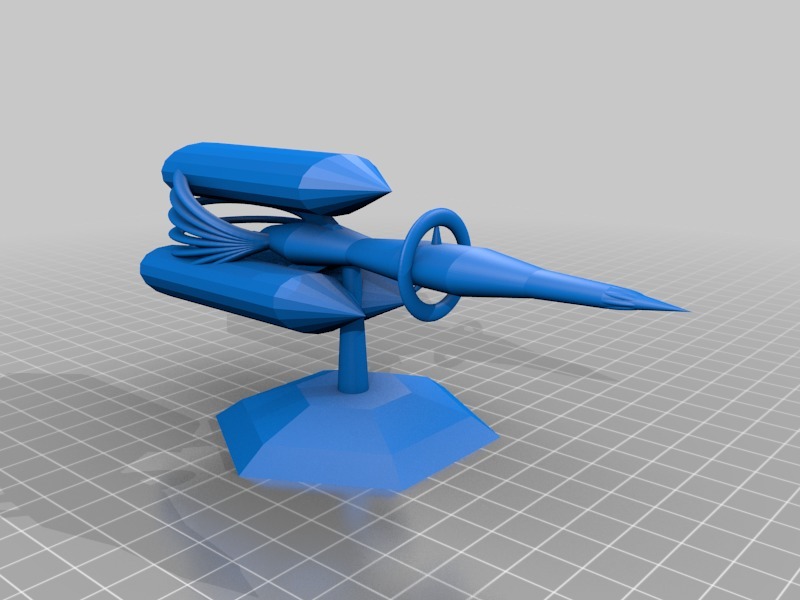 EK SpaceShip 3D Print