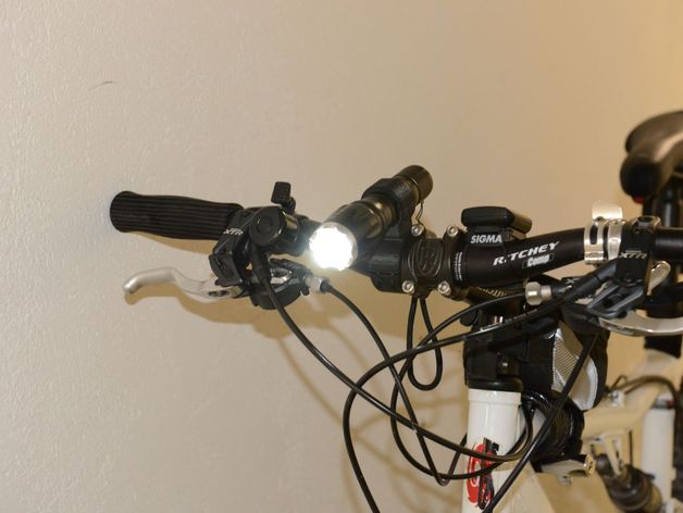 Bike torch mount with quick release