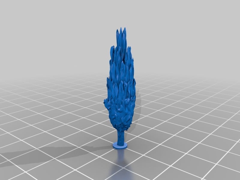 Poplar Tree (model tree) for games like Battletech