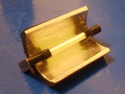 T35 Tritium vial reflector mount