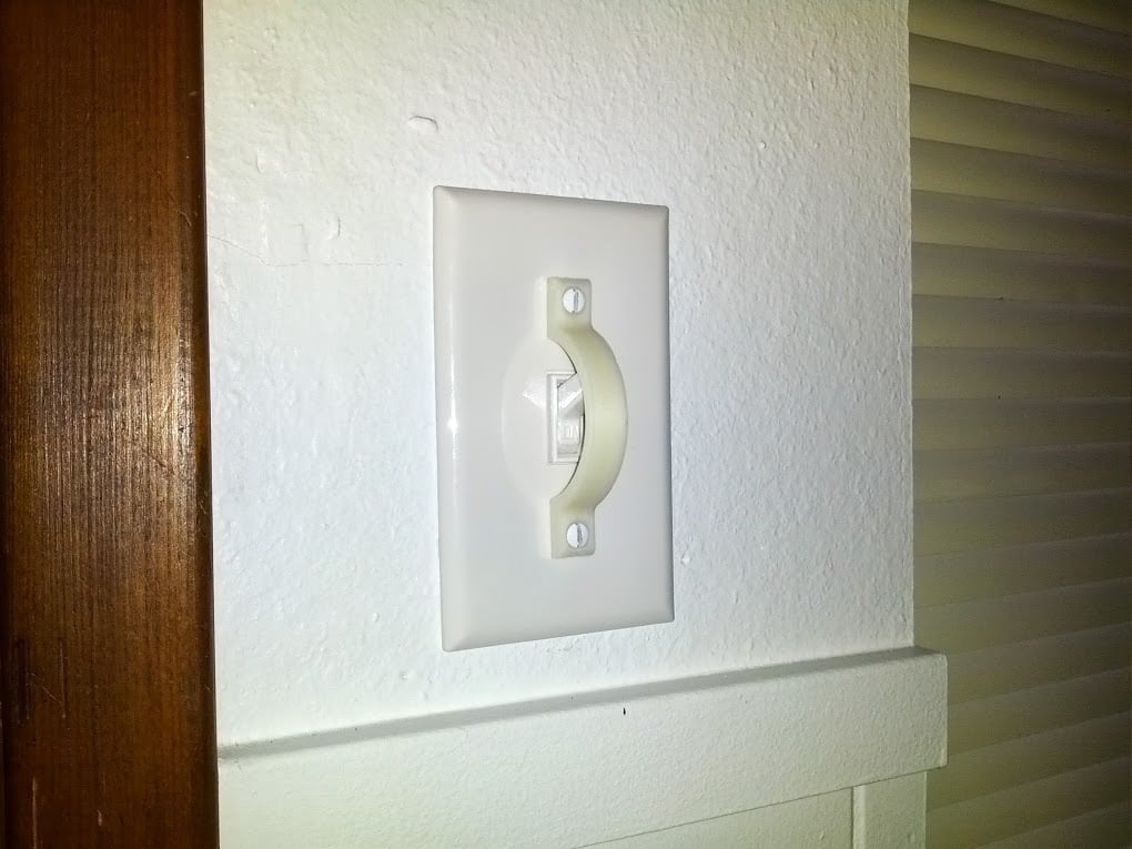 Light switch guard