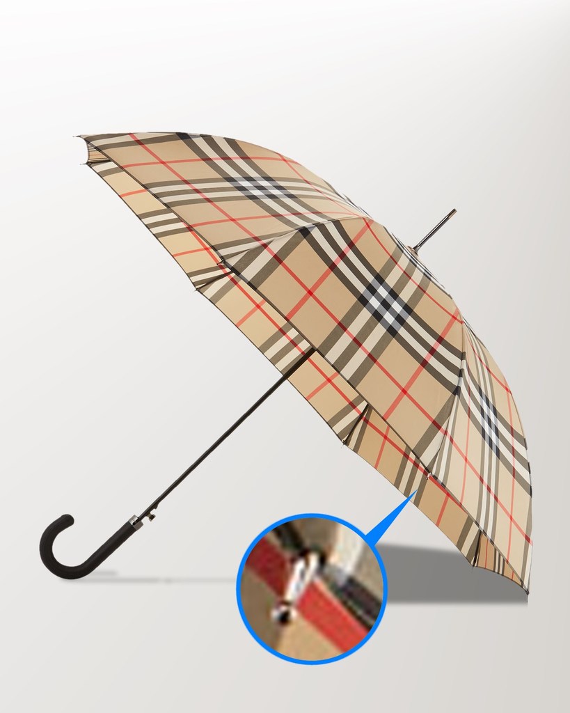 Vertice cap for Burberry umbrella 