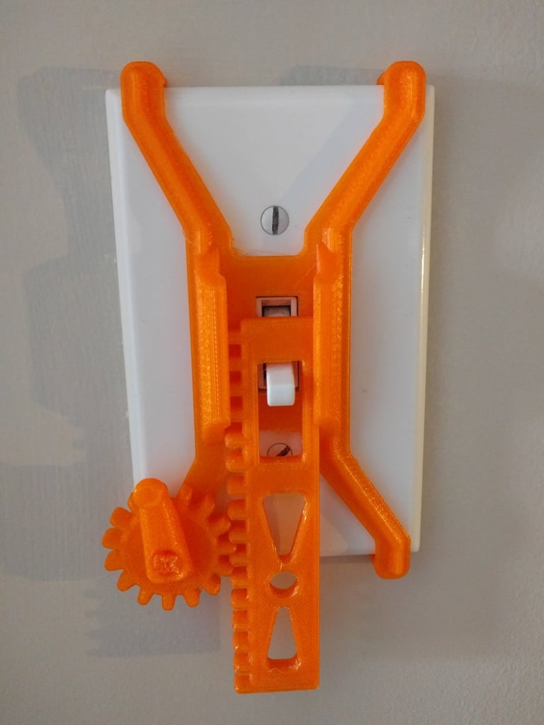 Geared Light Switch Snap On