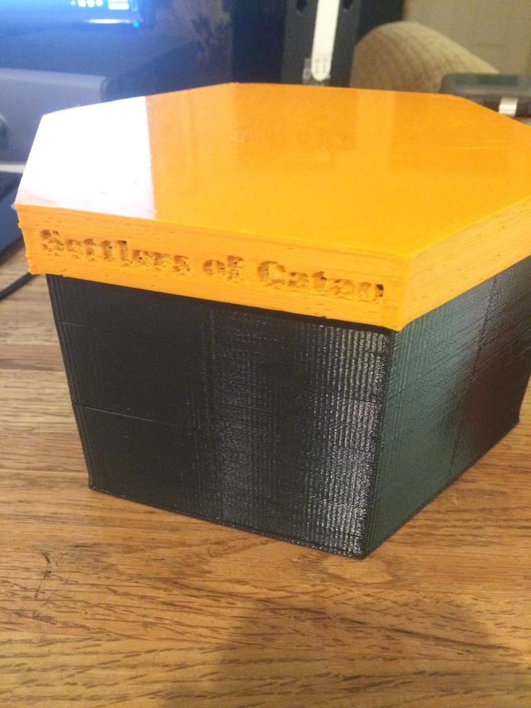 3D Catan Storage Box