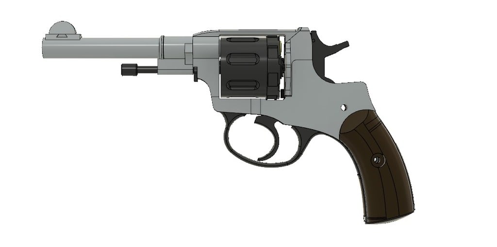 Replica Russian M1895 Revolver