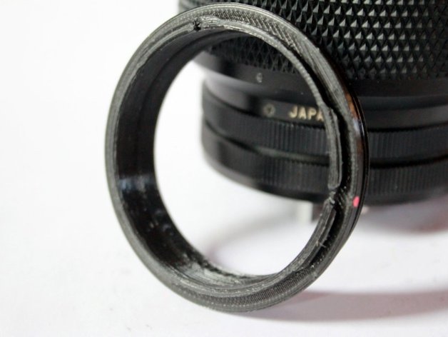 Canon FD lens adapter for GuerillaBeam