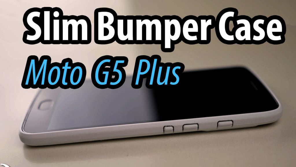 Moto G5 Plus Slim Bumper Case