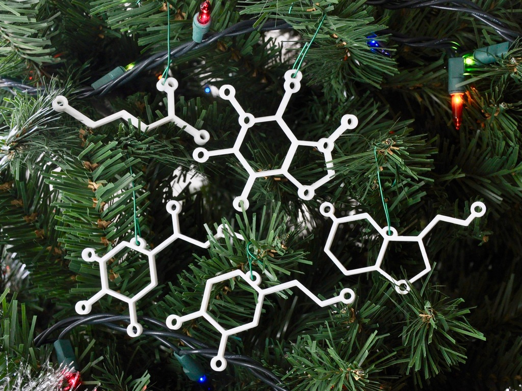Molecule Ornaments