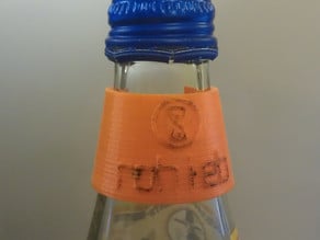Parametric Bottle Name Tag