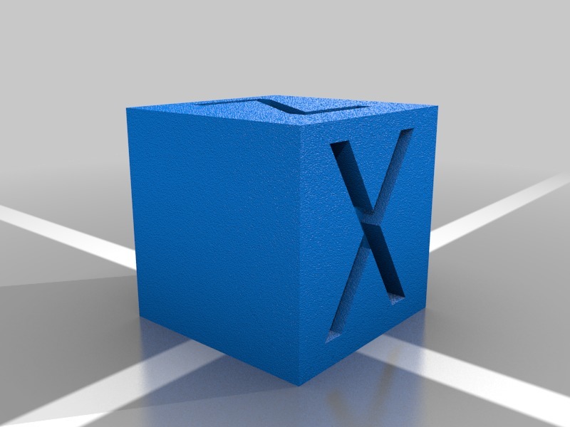 One Inch Calibration Cube