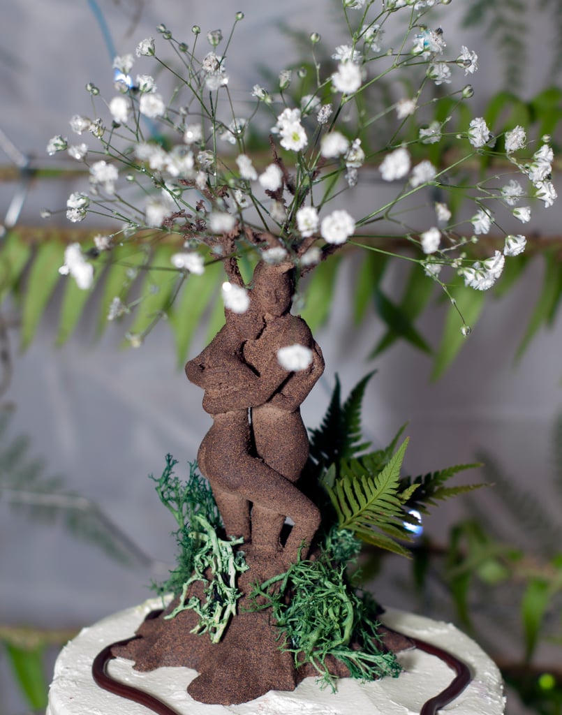 Celtic Entwined Lovers Cake Topper