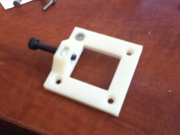 XY-Tensioner/Wood Stabilizer Plate