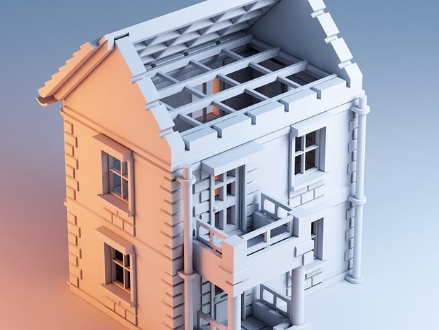 FICHIER pour imprimante 3D : maison Hiv2_preview_featured
