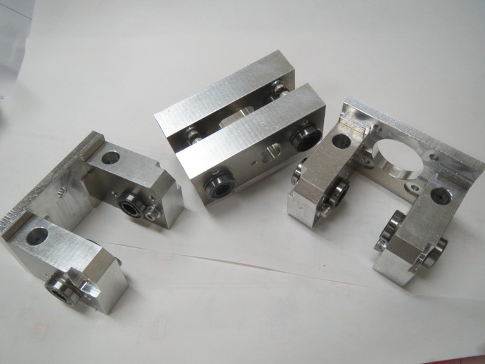 Solidoodle modify for aluminum parts