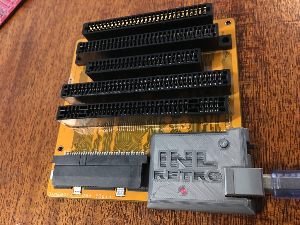 INLretro basic chipset enclosure PCB v2.0