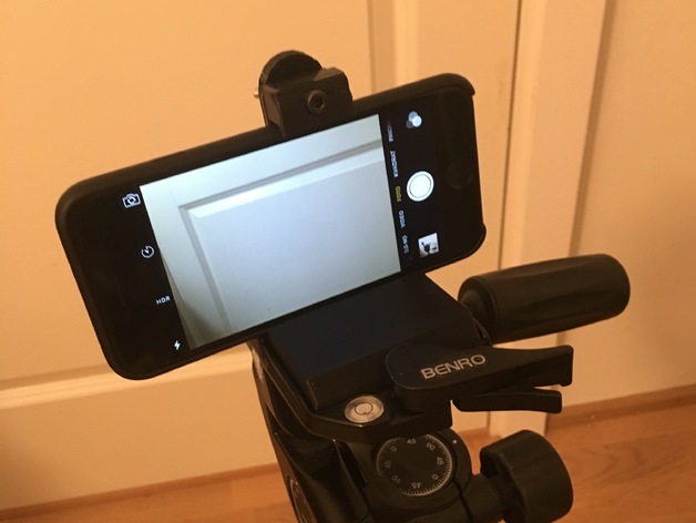 Cell Phone Tripod Mounting Plate