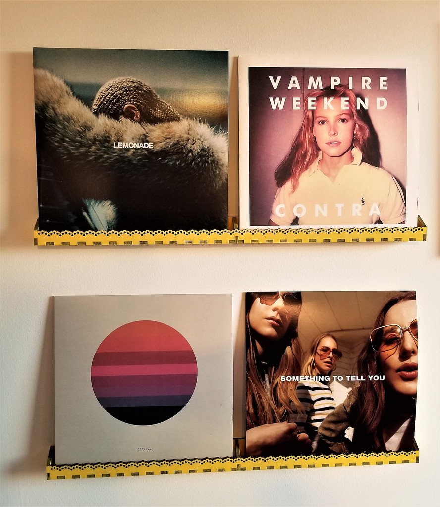 Album Display Shelf