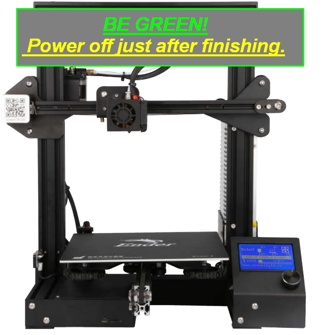 Automatic Power Off after print