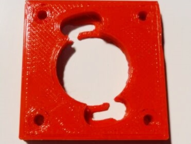 EasyFix : Fast and easy mounting plate for Goliat extruder