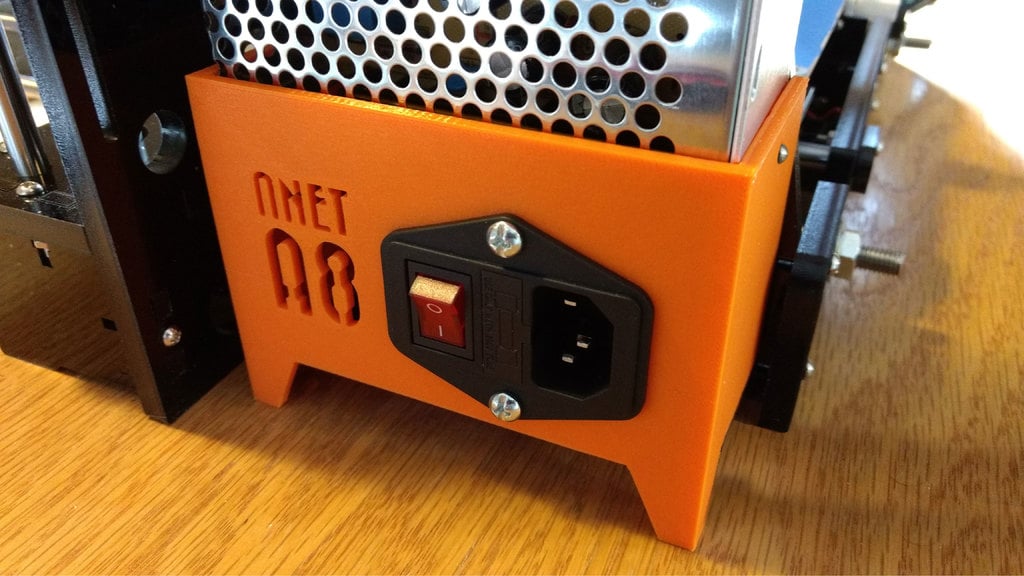 Anet A8 - Power Supply Cover with Switch