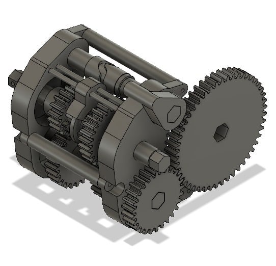 2 Speed Gearbox (Without Engine)