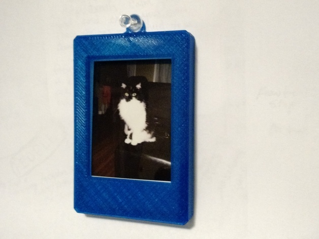 Instax Mini Picture Frame and case with Thumbtack hole - Horizontal or Veritcal