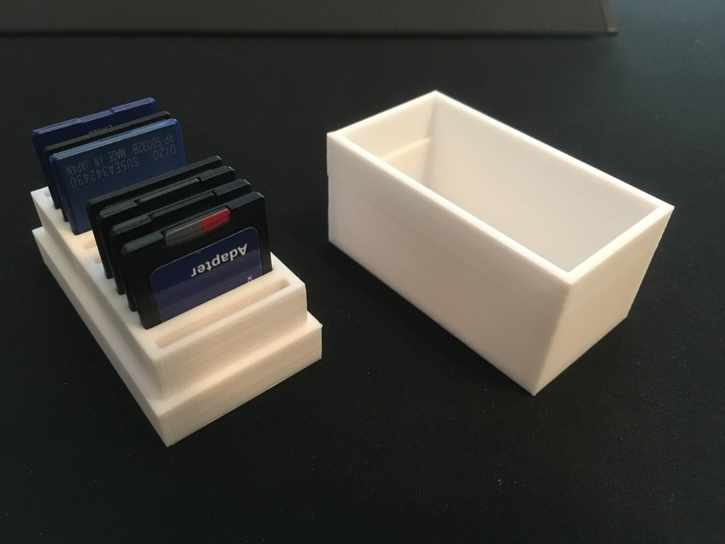 Simple SD-Card Storage box for 11 Cards