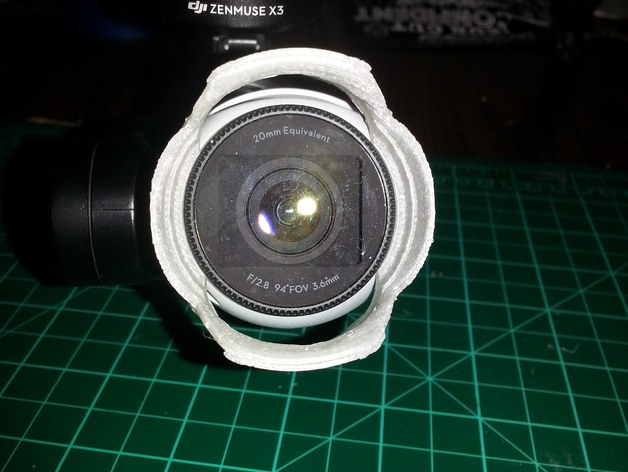 Dji Inspire Lens Hood with Vents