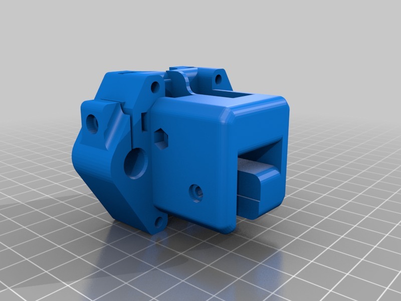 Hypercube Evolution Y-Carriage for 10 mm Axis & X-Endstop-Flag