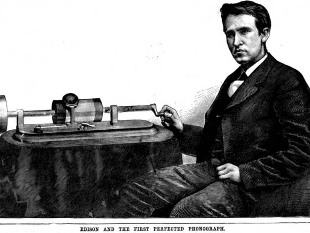 Edison's First Phonograph