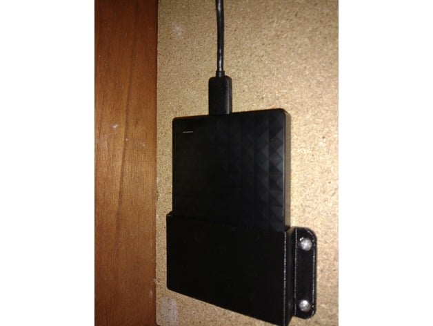 Wall Mount for Seagate Expansion Portable USB hard drive