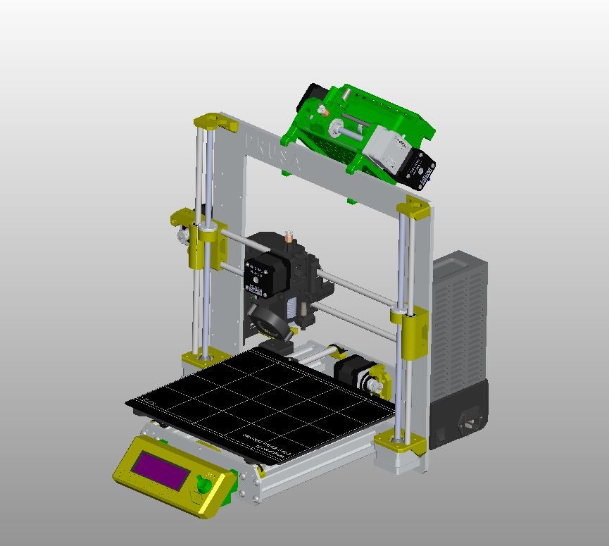 Prusa I3 MK3 MMU2   STEP Files for Parts & Assembly