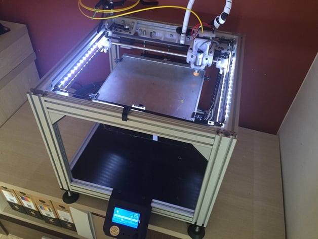 LeXY - Core XY 3D printer - Laser engraver