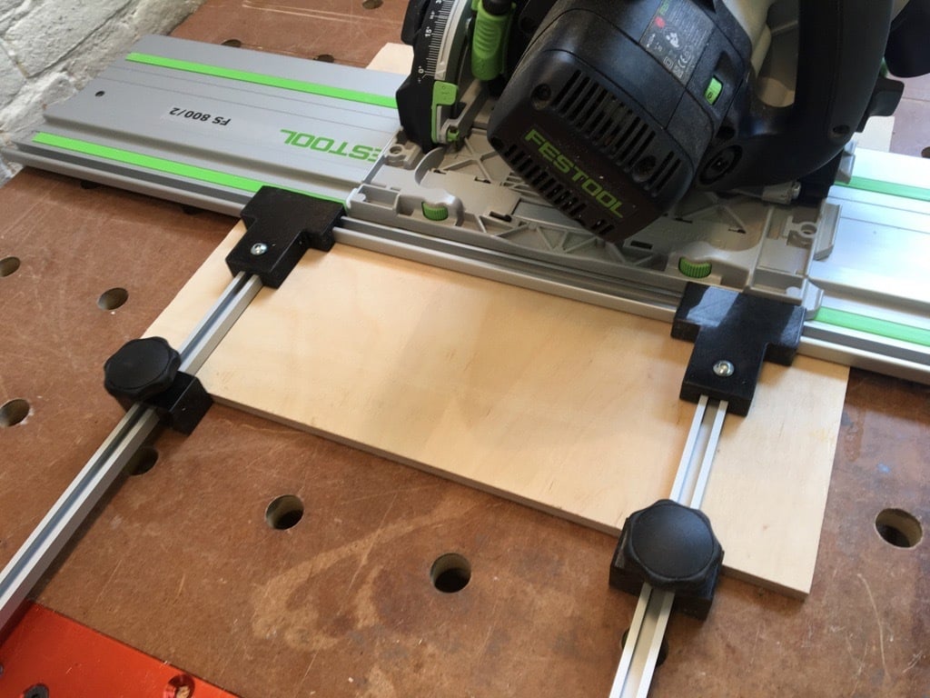 Parallel guides for (Festool) track saw