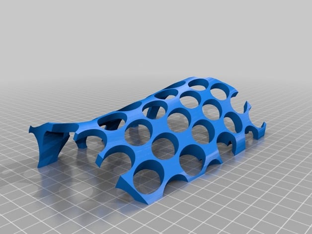 Holey 3D Printed Cast