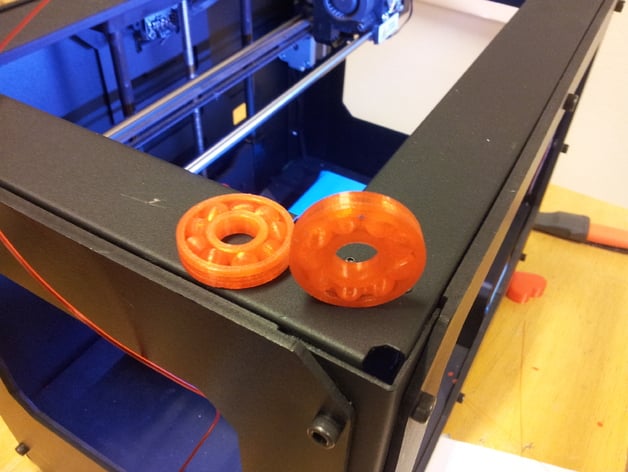 Ball Bearing Print In Place