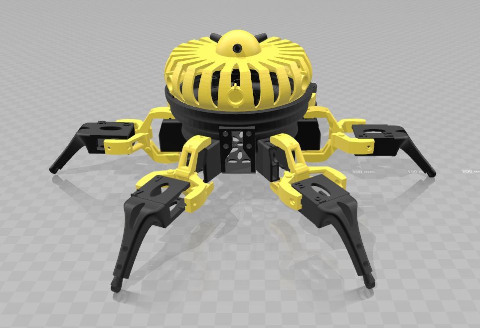Vorpal Hexapod with flattop and turrets