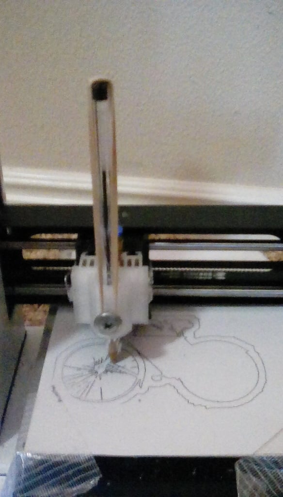 Draw with your 3d printer! (easily!)