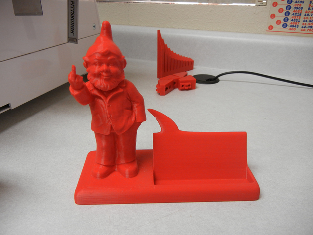 Rude Gnome Business Card Holder