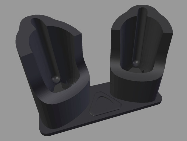 Dual HTC Vive Wand Charging Stand