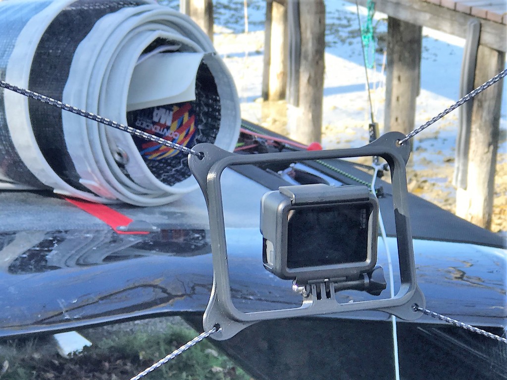 GoPro mount for A-Class Catamaran