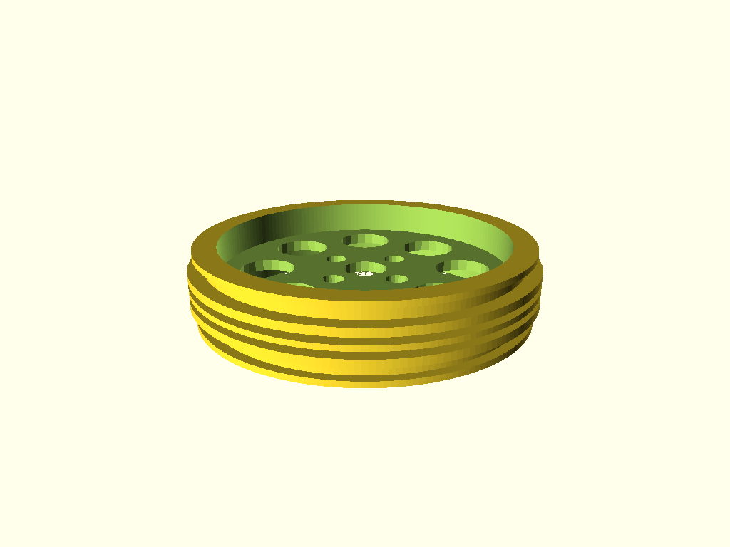 Tetrix Wheel Hub for LEGO 2902 Motorcycle Wheel