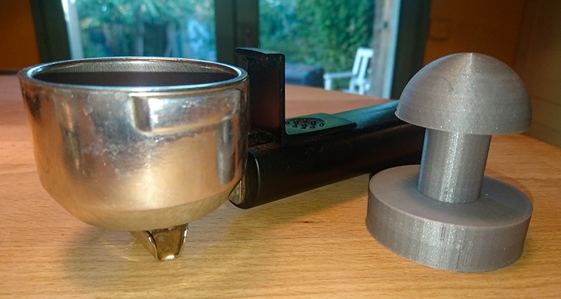 Coffee tamper for Magimix expresso machine. 