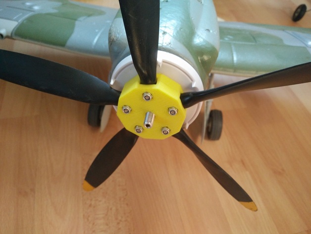5 blade holder replacement for Durafly Spitfire Mk-24