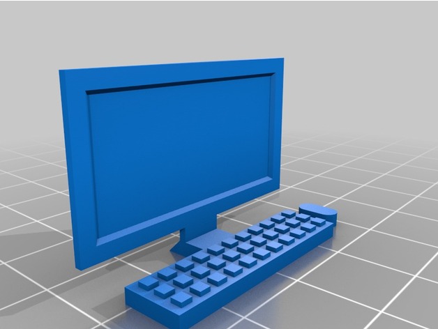 Desktop Computer for Playmobil