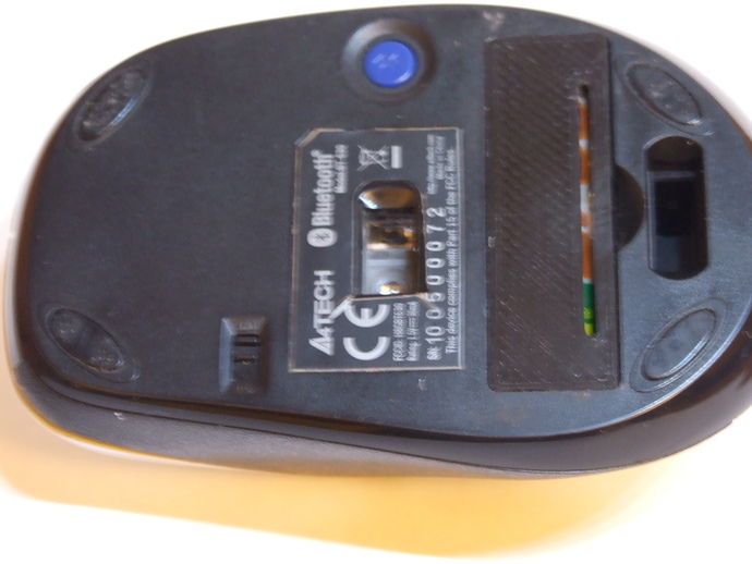 Mouse battery cover