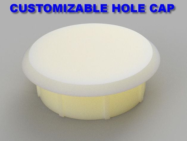 Customizable Hole cap