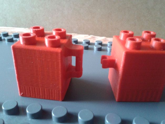 lego duplo fence adapter blocks