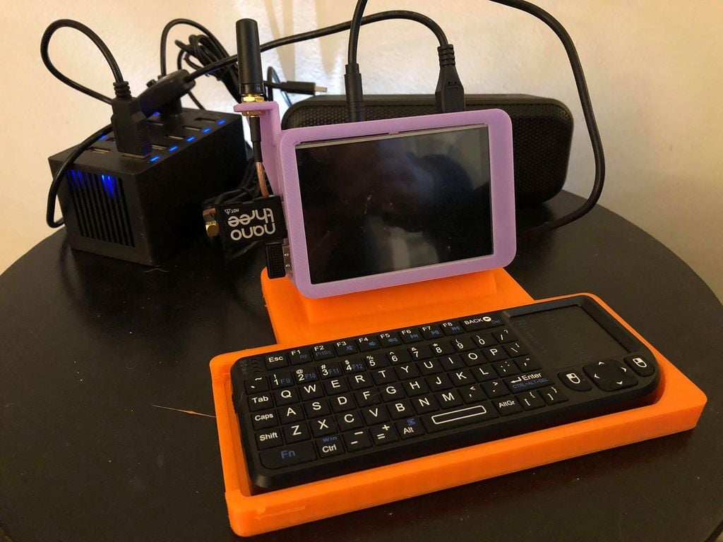Raspberry Pi SDR Scanner Stand