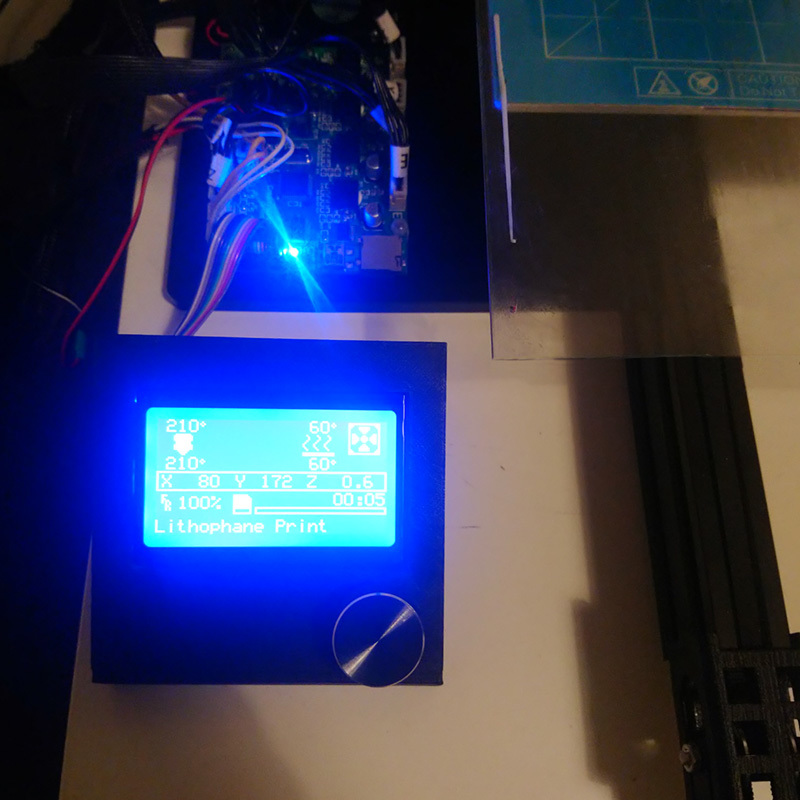 Screen Box with Base (CR-10, Ender 3, Ender2 with V1.1.2 board)